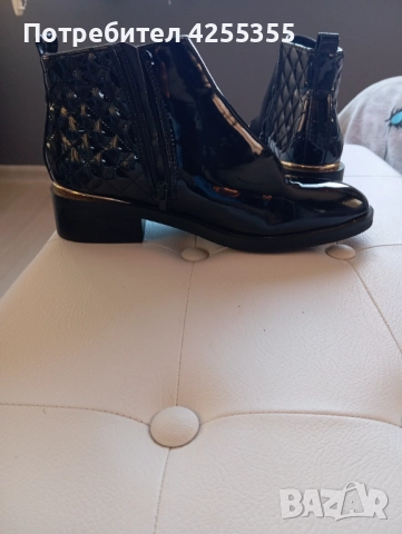 Елегантни дамски боти номер 39, снимка 2 - Дамски боти - 52744230