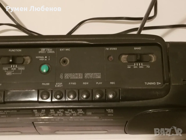 Чисто нов радио - касетофон, снимка 3 - Радиокасетофони, транзистори - 53356959