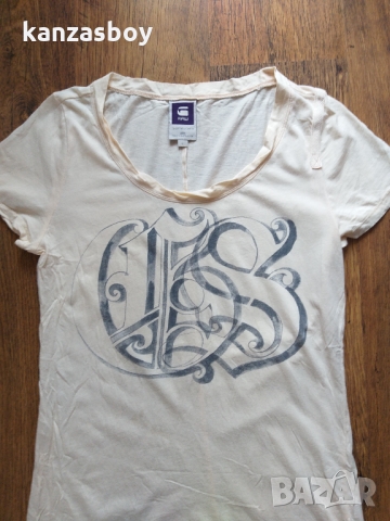 g-star - страхотна дамска тениска, снимка 3 - Тениски - 36050140