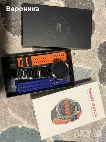 Смарт часовник Smart Watch G20 Rugged (FitCloudPro), с две каишки, Нов