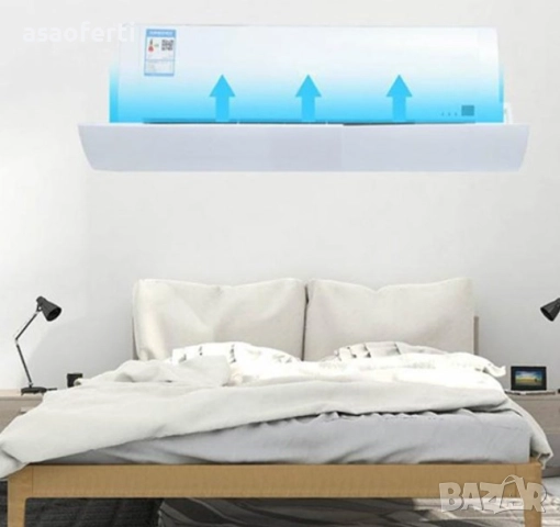 🛡️ Регулируем Дефлектор за Климатик – Отклонява Струята, Предотвратява Настинки, снимка 2 - Климатици - 52559242