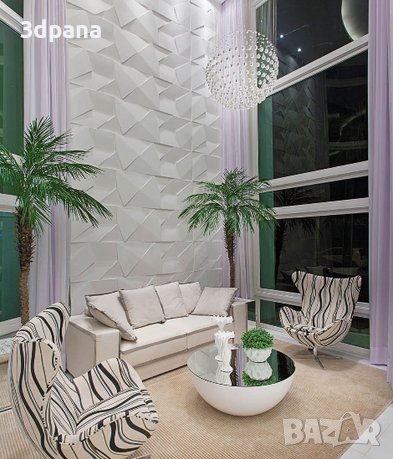 3D гипсови панели, декоративни облицовки за стени / пана №0024, снимка 17 - Облицовки - 39795149