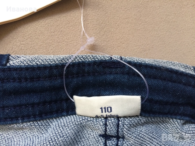 Чисто ново дънково гащеризонче., снимка 3 - Детски панталони и дънки - 51643143