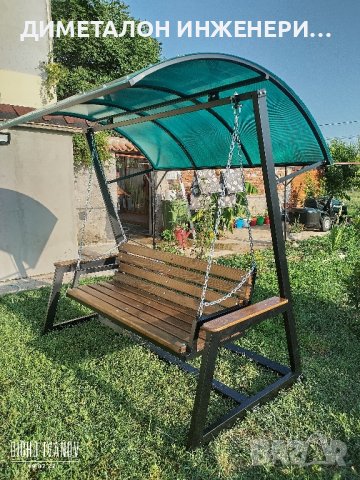 градинска люлка - пейка , снимка 3 - Градински мебели, декорация  - 41607718