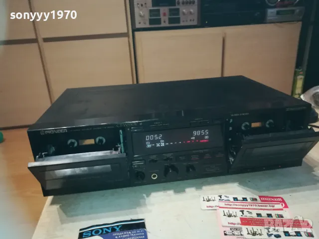 PIONEER CT-W550R DECK-MADE IN JAPAN ВНОС SWISS LNWC2210241102