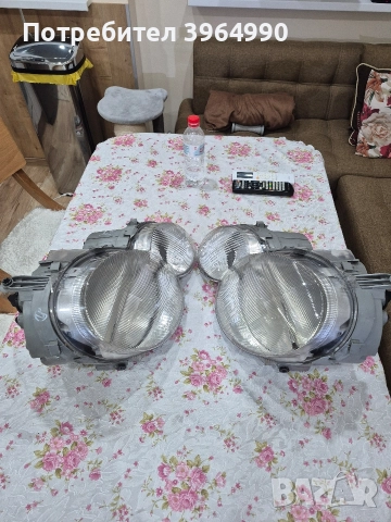 Оригинални фарове HELLA за Мерцедес С клас W203 спорт купе преди фейс , снимка 2 - Части - 52569012