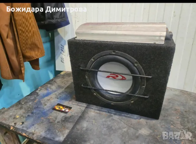 уникален комплект бас каса + стъпало с много компактни размери , снимка 7 - Ресийвъри, усилватели, смесителни пултове - 49703262