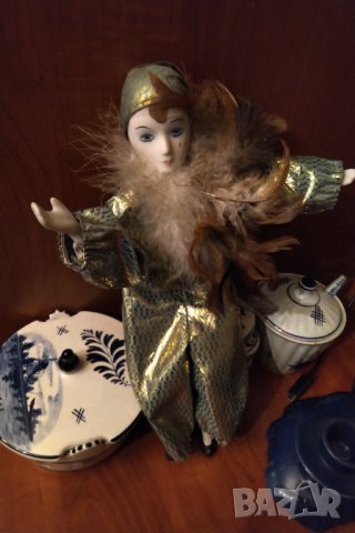 Порцеланова кукла ръчна изработка 