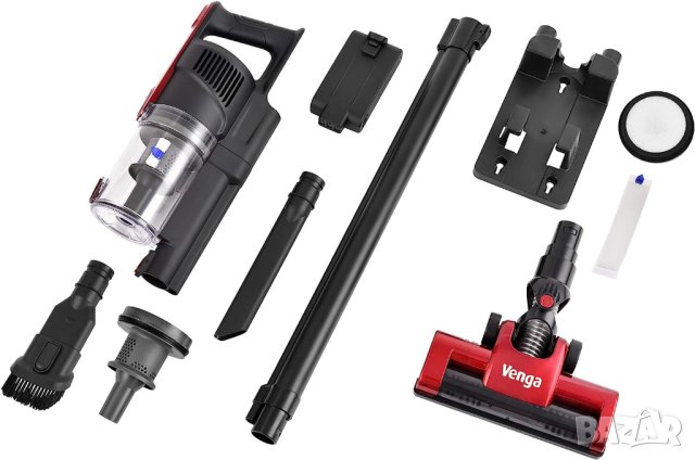 Вертикална прахосмукачка Venga! VG HVC 3000 2-in-1, снимка 4 - Прахосмукачки - 41443100