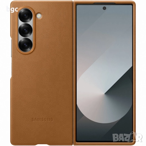 Защитно покритие Samsung Kindsuit (Leather) Case for Galaxy Fold6, Brown - 24 МЕСЕЦА ГАРАНЦИЯ