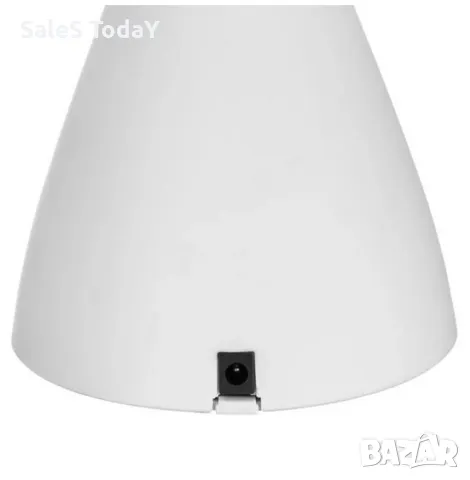 Нощна лампа с LED Touch и USB функция, 11,5х33 см, бял, снимка 2 - Лед осветление - 47564172