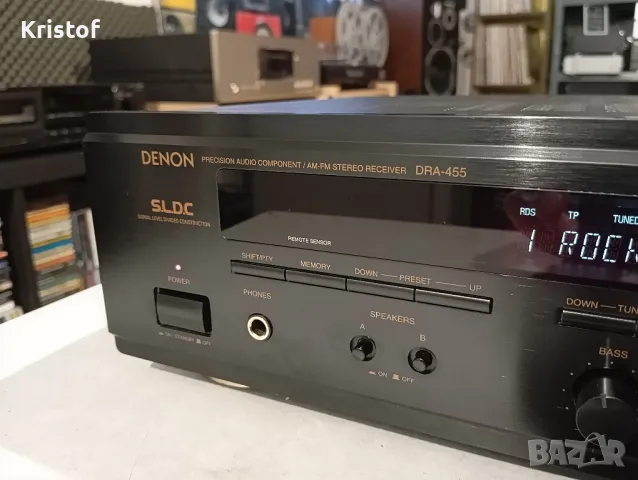 DENON DRA -455, снимка 3 - Ресийвъри, усилватели, смесителни пултове - 48944293