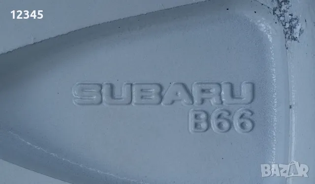 16’’5x100 originalni za subaru 16”5х100 оригинални за субару-№522, снимка 11 - Гуми и джанти - 48329416
