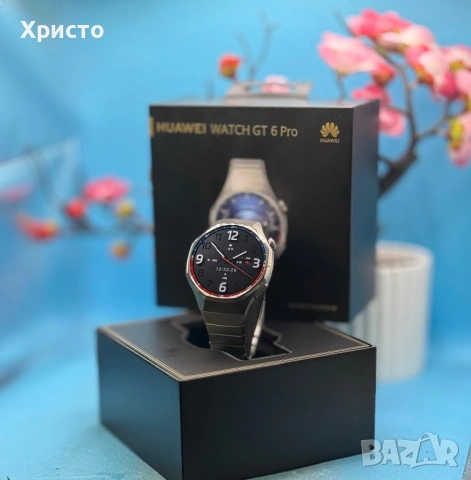 ГАРАНЦИОНЕН!!! Смарт часовник Huawei Watch GT 6 Pro, 46MM, Titanium 