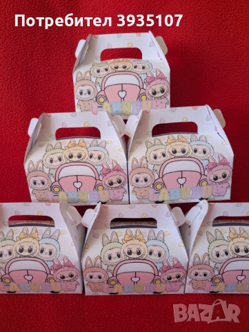 Кутийка за лакомства Лабубу, снимка 2 - Други - 52433410