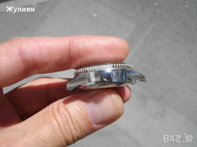 КОЛЕКЦИОНЕРСКИ ВОДОЛАЗЕН ЧАСОВНИК BESANCON DIVER , снимка 6 - Антикварни и старинни предмети - 51142341