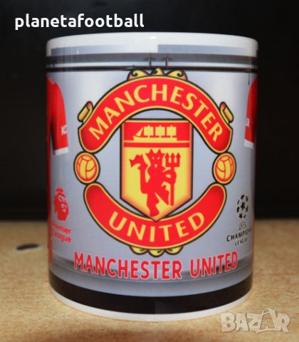 Фен Чаша на Манчестър Юнайтед с име и номер сезон 2025/26!Чаша на Manchester United!, снимка 2 - Фен артикули - 34014208