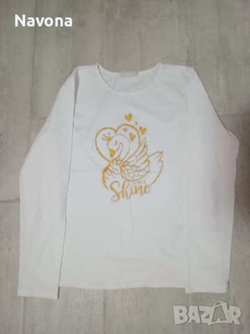 Блузки 10-11 г., снимка 7 - Детски Блузи и туники - 52342930