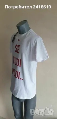 Elisabetta Franchi Italy Cotton Womens Size 40 - 42 - 44 - 46 НОВО! ОРИГИНАЛ! Дамски Тениски!, снимка 8 - Тениски - 50104279