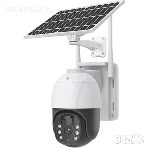 HD 3MP Соларна WIFI Камера, V380 Pro, снимка 10 - IP камери - 48762719