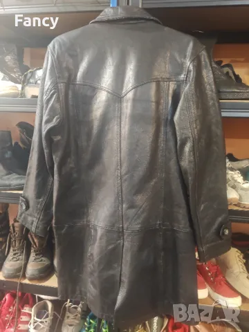 Дамско кожено манто, снимка 10 - Палта, манта - 48884345