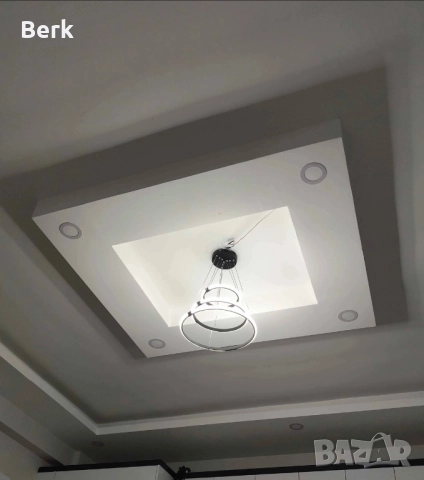 Модерен LED полилеи , снимка 2 - Лед осветление - 52487811