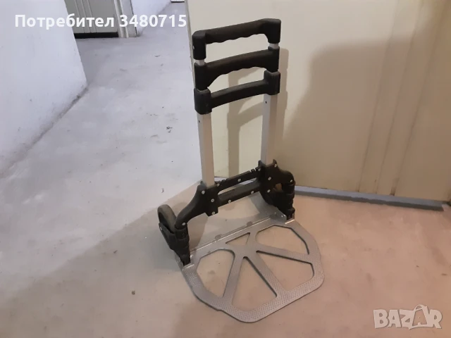 Транспортна сгъваема количка, товароносимост 70 кг. , снимка 1