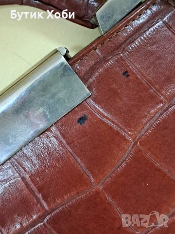 Винтидж чанта от естествена кожа  Nina Ricci, снимка 9 - Чанти - 40336148