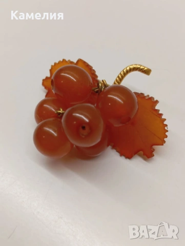 Брошка, кехлибар , снимка 6 - Други - 53520900