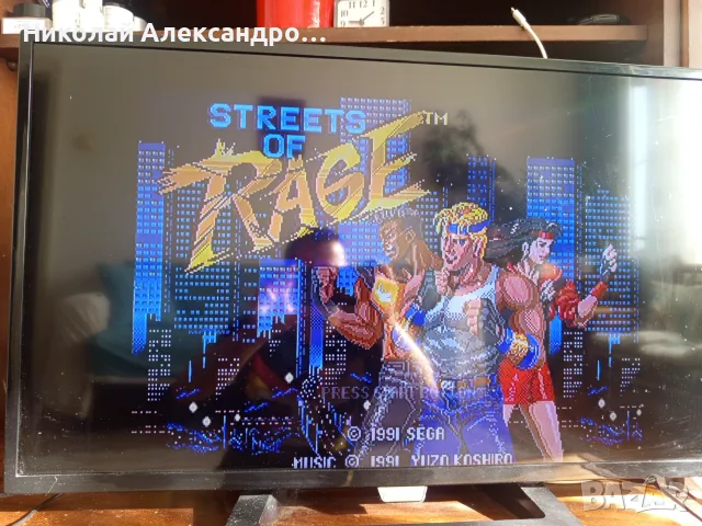 Оригинална дискета Streets of rage за SEGA, снимка 4 - Други игри и конзоли - 56221647