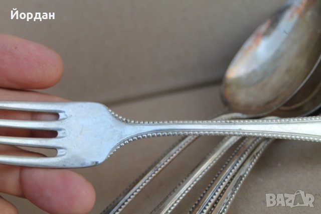 4 броя лъжици и 6 броя вилици, снимка 8 - Други ценни предмети - 42155015