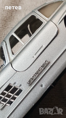 Метална количка. Mercedes sl300, снимка 10 - Антикварни и старинни предмети - 50671811