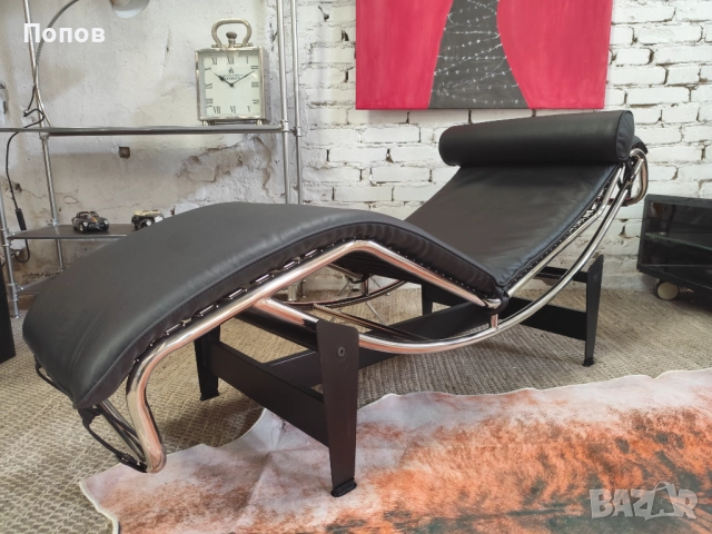 Шезлонг лежанка LC 4, снимка 3 - Дивани и мека мебел - 51749456