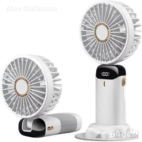 Преносим вентилатор 3 в 1 с 5 скорости и цифров дисплей, снимка 1