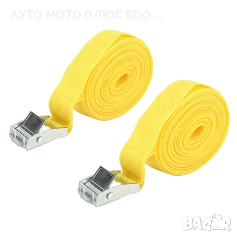 Колани за укрепване и фиксиране на товари до 130кг/2.5м - 2 броя., снимка 5 - Аксесоари и консумативи - 53289639