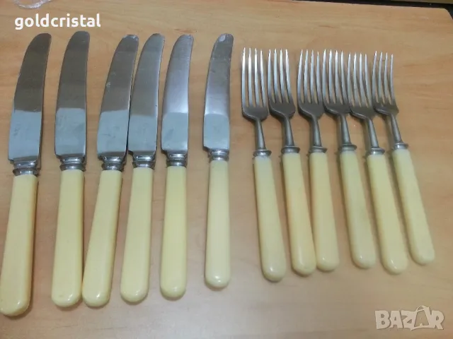 стари руски прибори за хранене ножове и вилици 