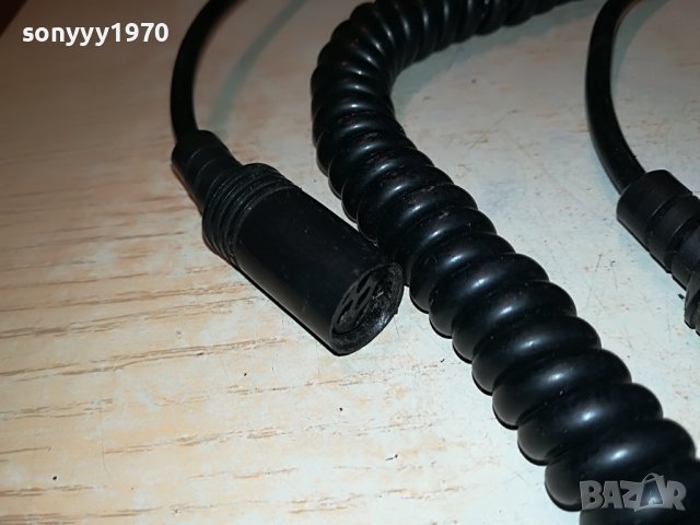 къдрав кабел за слушалки 1метър от германия 0612221134, снимка 2 - Слушалки и портативни колонки - 38918985