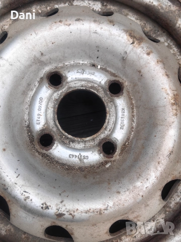 Джанти за Opel 13" 4x100мм., снимка 3 - Гуми и джанти - 52210181