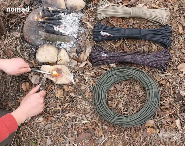  40% Многофункционален паракорд / въже 10 нишки 4 мм – 31 м, снимка 8 - Други спортове - 49464172