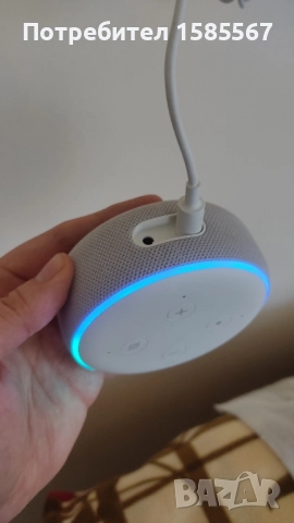 amazon echo 3 hey Alexa play music, снимка 1