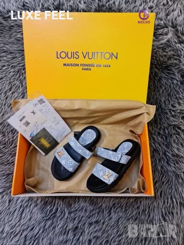 Louis VUITTON 🤍Дамски Чехли 36-41