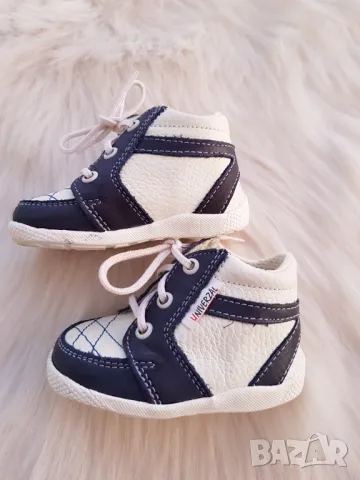 Бебешки обувки за прохождане естествена кожа Univerzál №18, снимка 15 - Бебешки обувки - 49421714