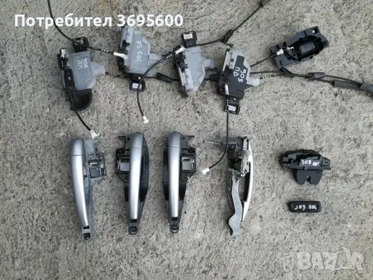 Пежо 308 Peugeot 308 брави брава багажник дръжки дръжка