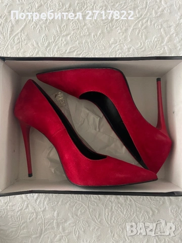 Zee Lane естествен велур , снимка 4 - Дамски обувки на ток - 53456419