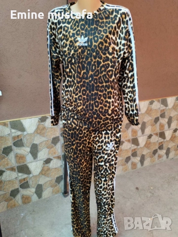 Леопард кадифе адидас екип, снимка 2 - Други - 52370109