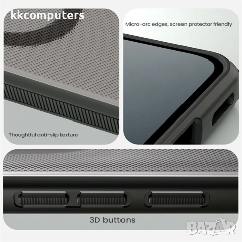 NILLKIN Super Frosted Shield Pro Магнитен Калъф за Xiaomi Redmi Note 15 Pro 5G - Матов PC+TPU, Прозр, снимка 8 - Резервни части за телефони - 53781155