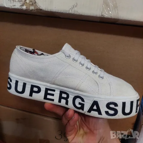 Маратонки Superga 2790  номер 40 ,5 - 41  кецове на платформа , снимка 10 - Кецове - 50155596