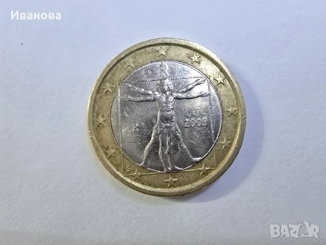 1 евро Италия 2009