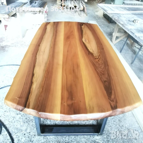Плотове за маси от масивно дърво по поръчка, снимка 3 - Маси - 53870964