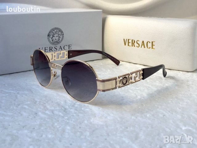 -25 % разпродажба Versace 2022 дамски слънчеви очила мъжки унисекс овални кръгли, снимка 7 - Слънчеви и диоптрични очила - 38728534